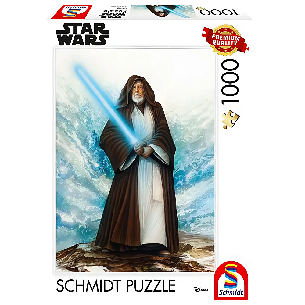 Schmidt Puzzle Star Wars The Jedi Master 1000Teile