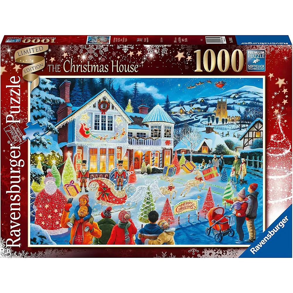 Ravensburger Puzzle Christmas House Special Edition - 1000 Teile
