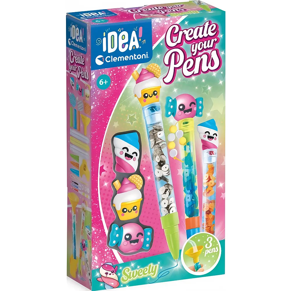 Clementoni Deine Stift-Kreationen - Sweet multilingual