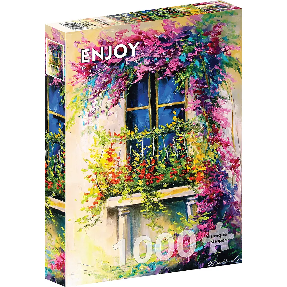 Enjoy Puzzle Blooming Balcony - 1000 Teile