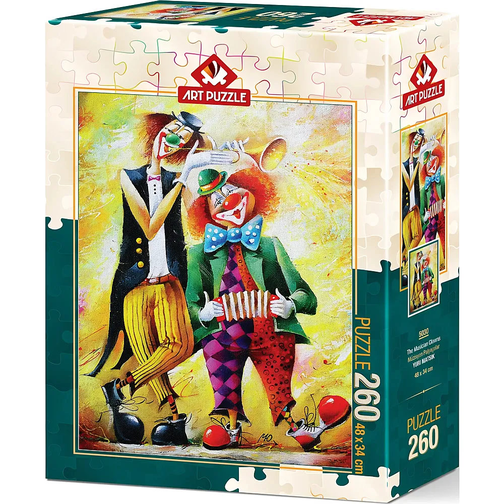 Art Puzzle Musician Clowns - 260 Teile