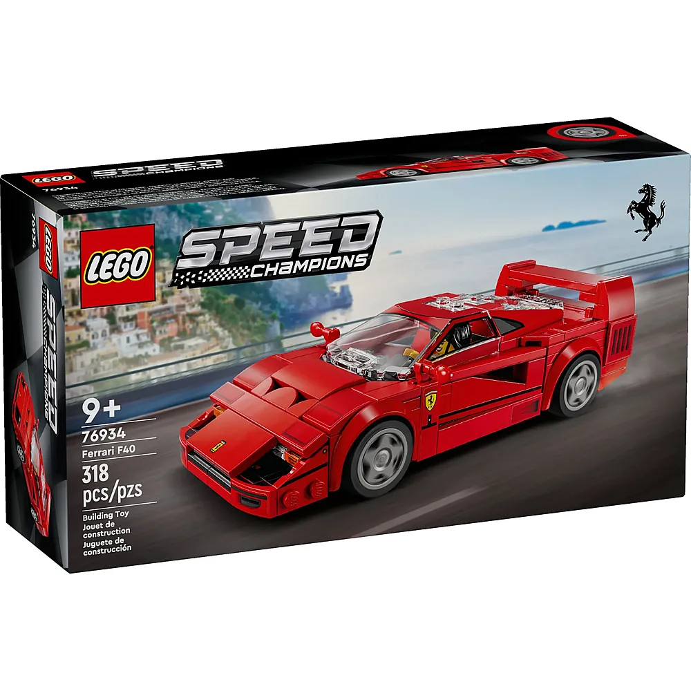 LEGO Speed Champions Ferrari F40 Supersportwagen 76934