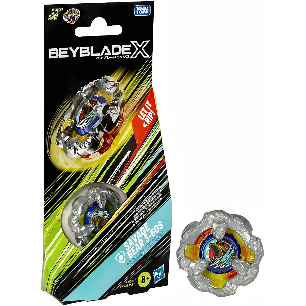 Beyblade X Booster Pack Savage Bear3-60S