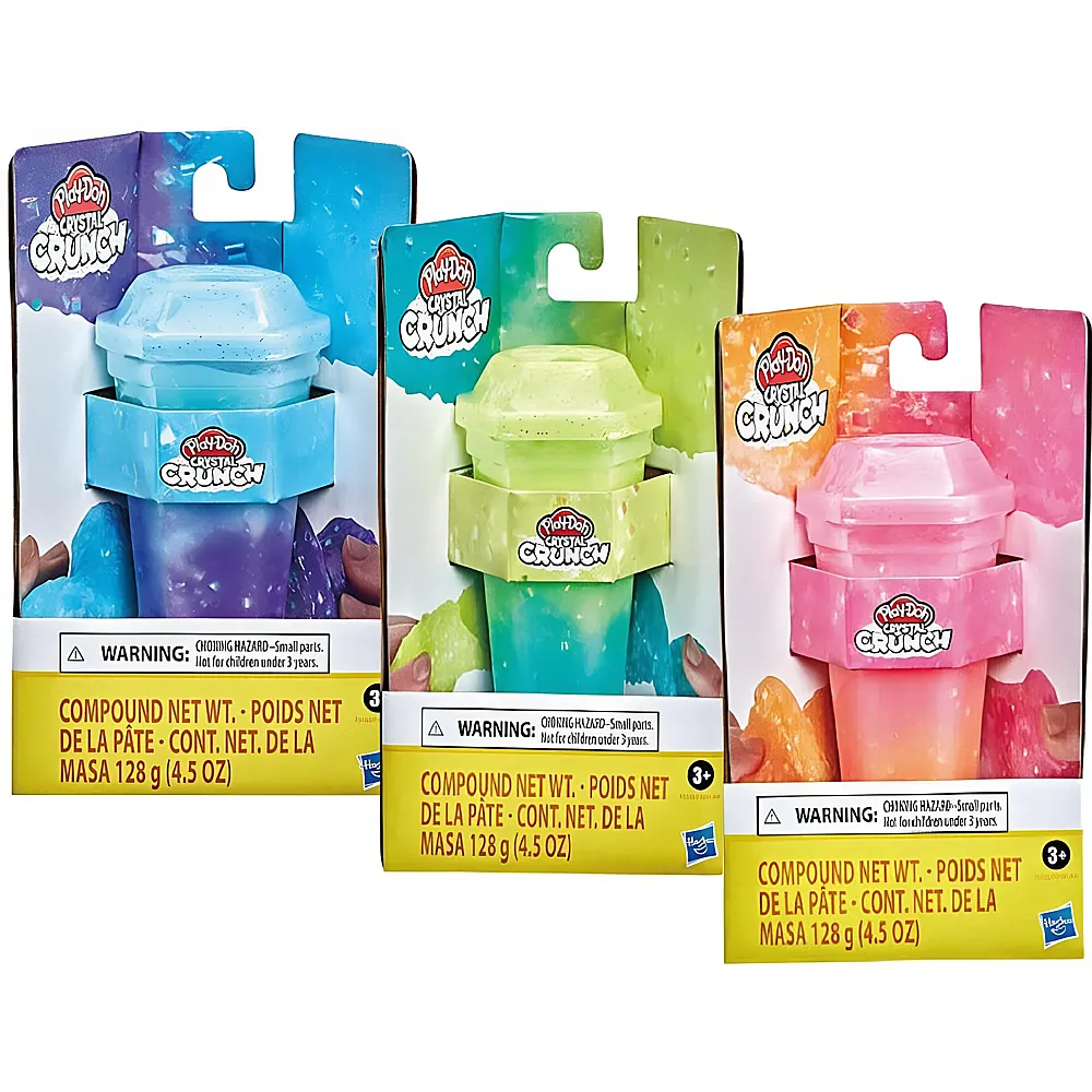 Play-Doh Crystal Crunch Einzeldosen - 128 g | Gimmicks