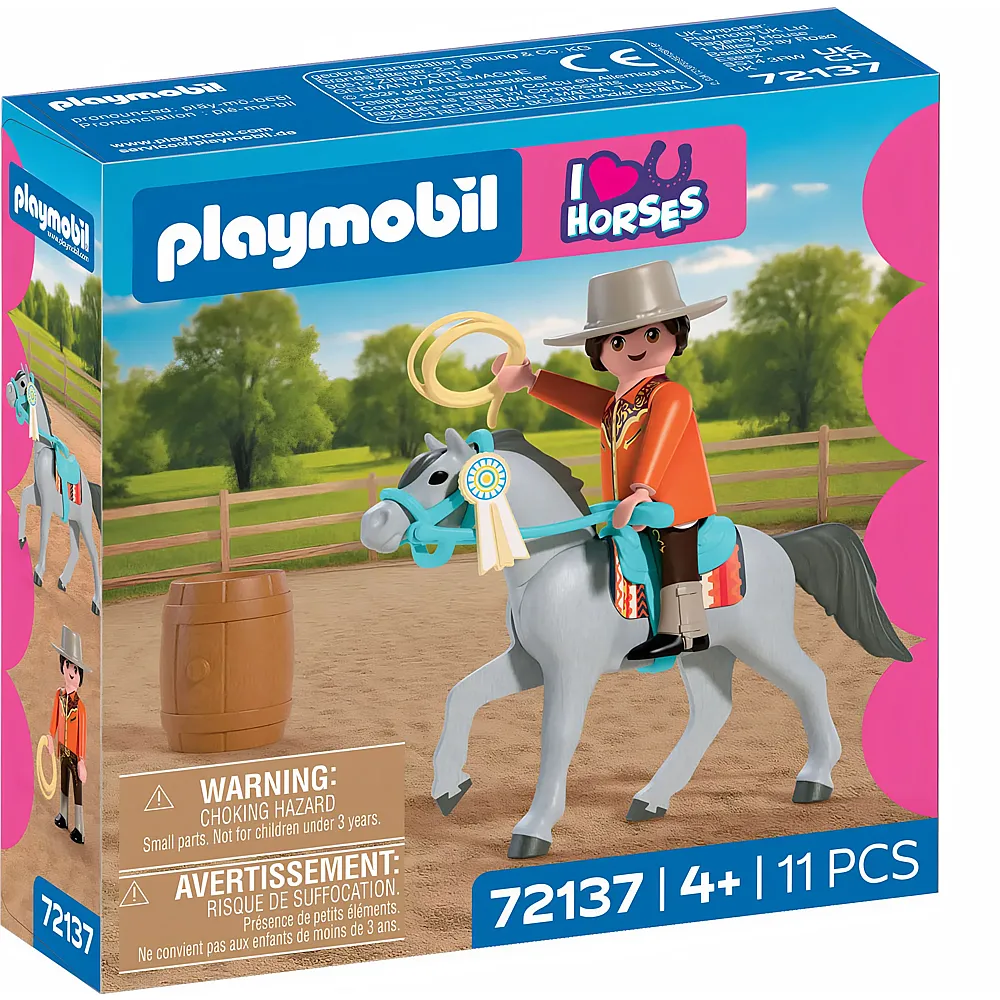 PLAYMOBIL I Love Horses Westernreiten 72137