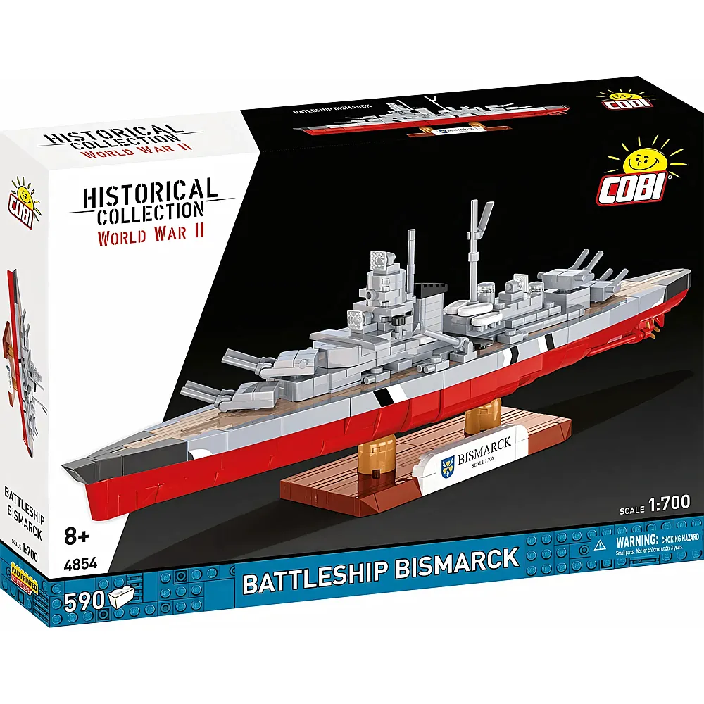 COBI Historical Collection Battleship Bismarck 4854