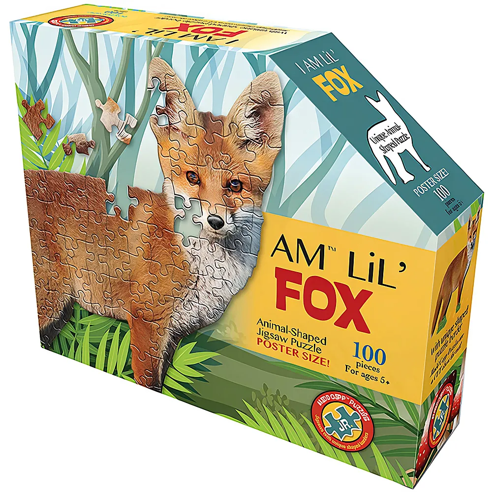 Madd Capp Puzzle I am Lil' Fox - 100 Teile