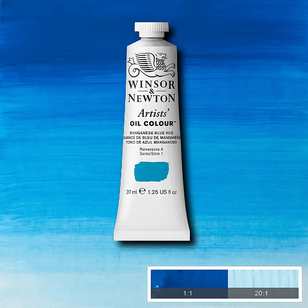 Winsor & Newton Artists' Oil Colour W&n Artists' lfarbe 37ml Tube Manganblau - Farbton