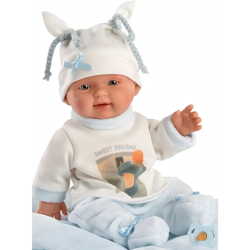 Llorens Babypuppe Bebito mit Kissen - 26 cm