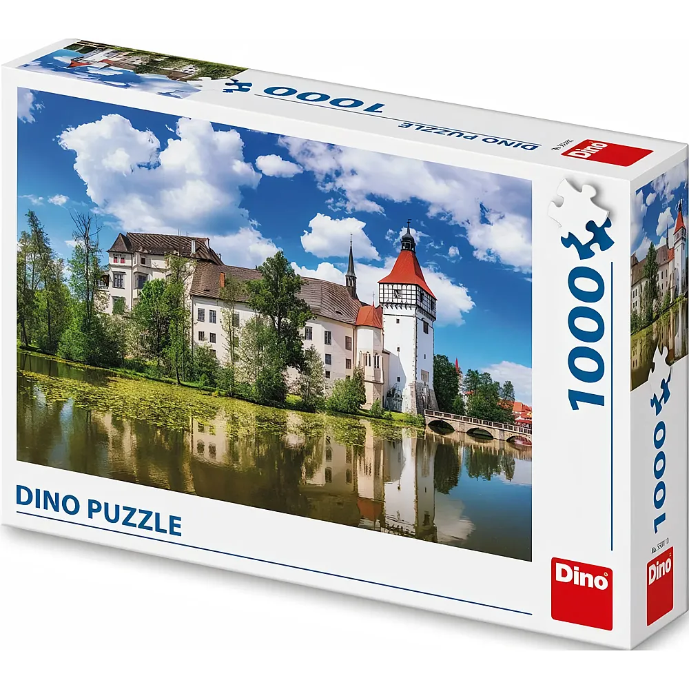 Dino Puzzle Schloss Blatn - Tschechische Republik 1000Teile