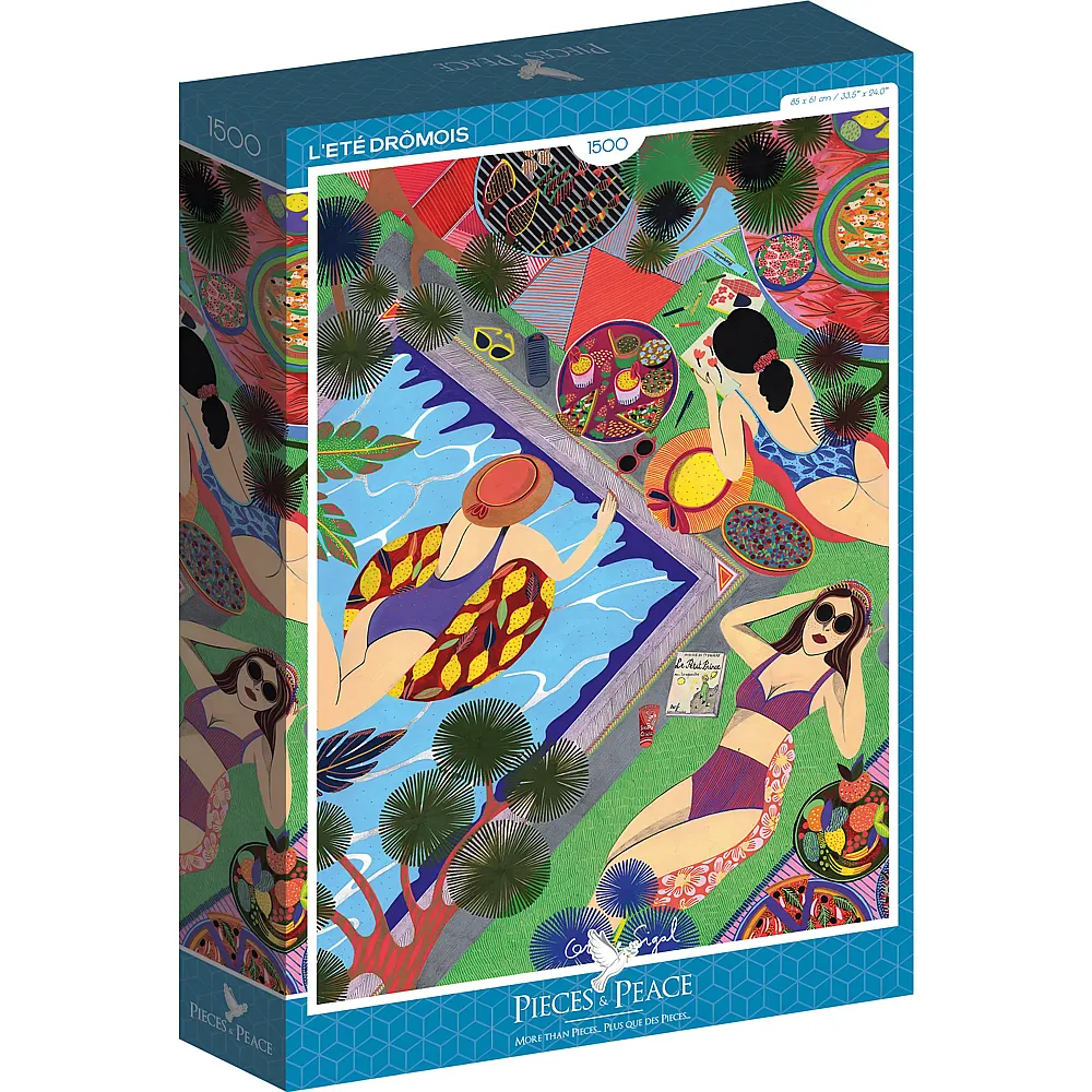 Pieces & Peace Puzzle Der Sommer in der Dr�me - 1500 Teile