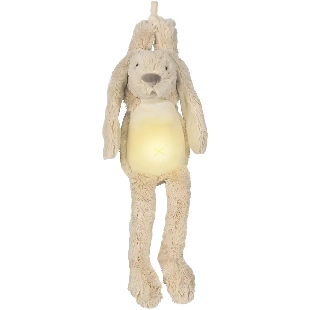 Happy Horse Nachtlicht Hase Richie mit Sound Beige - 34 cm | Nachtlichter & Lampen
