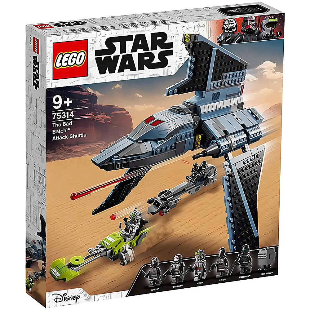 LEGO Star Wars Angriffsshuttle aus The Bad Batch 75314