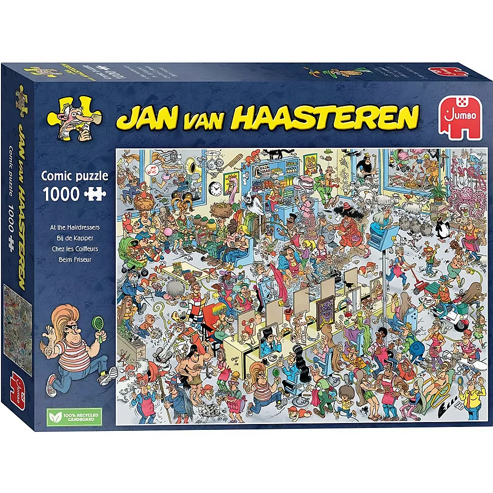 Jumbo Puzzle Jan van Haasteren Die Friseure 1000Teile