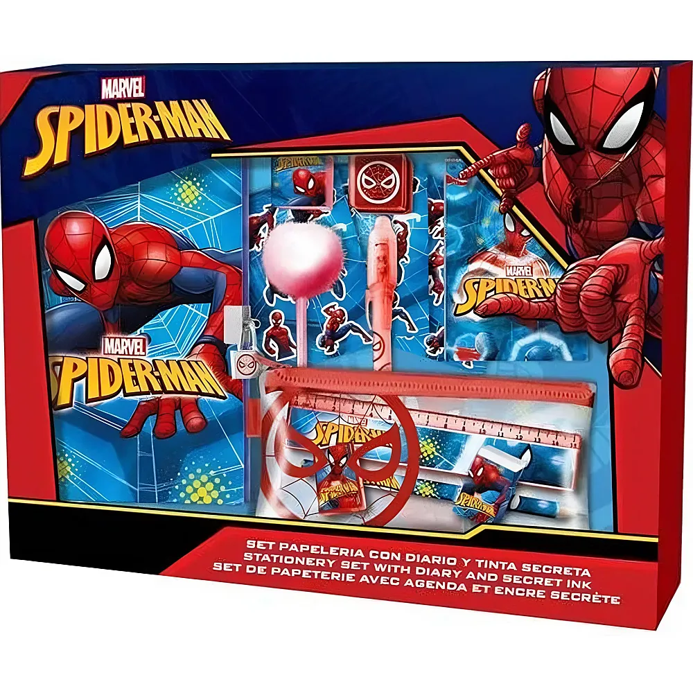 Kids Licensing Spiderman Schreibset | Schule & Kindergarten