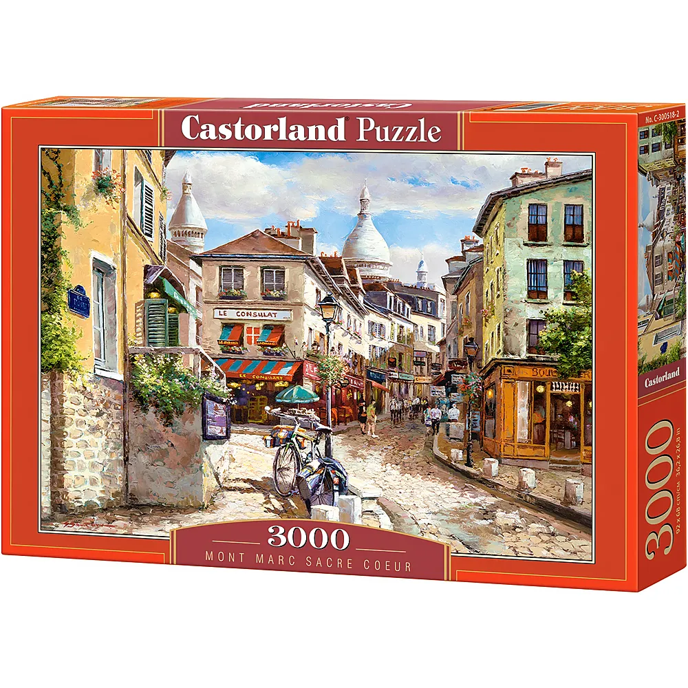 Castorland Puzzle Sacr� Coeur, Paris, Frankreich 3000Teile