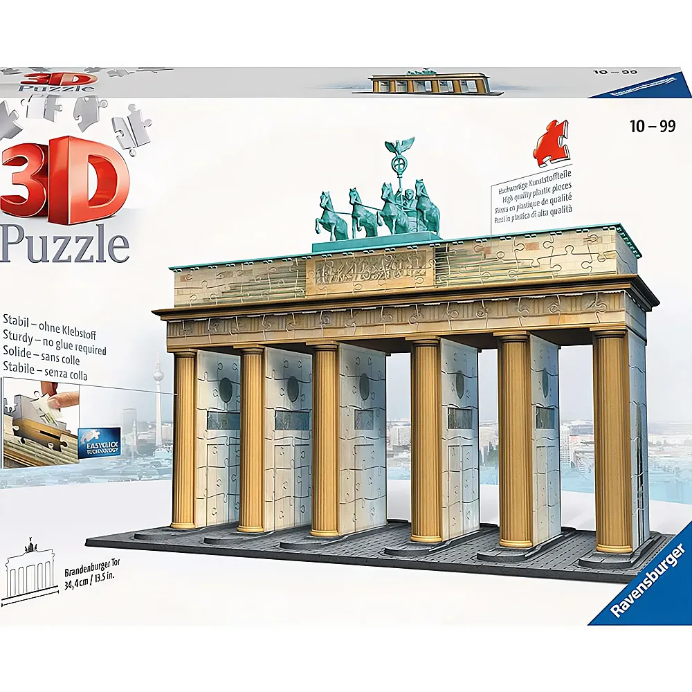 Ravensburger 3D Puzzle Brandenburger Tor Berlin 356Teile