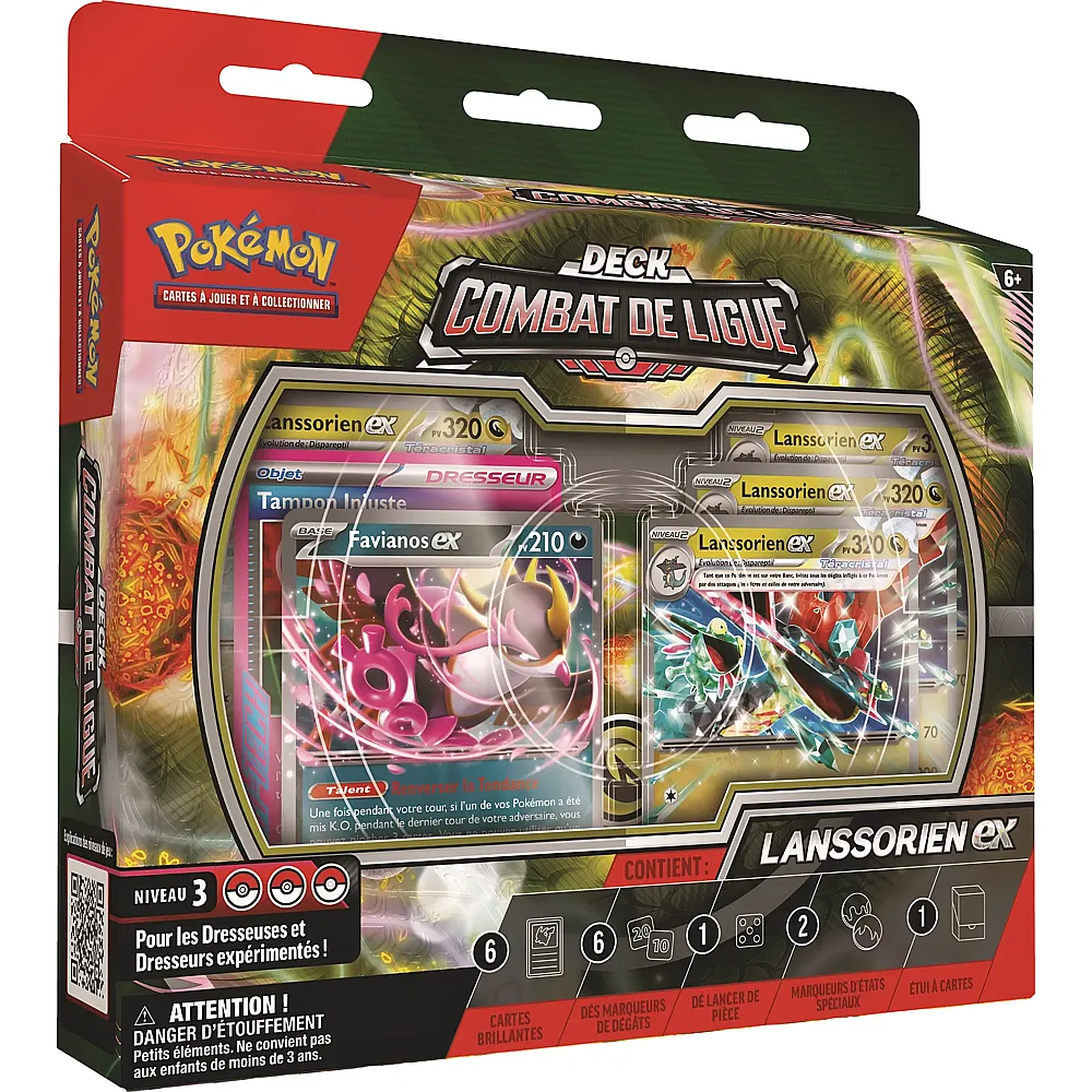 Pok�mon TCG Pok�mon Combat de Ligue - Lanssorien ex - Franz�sisch
