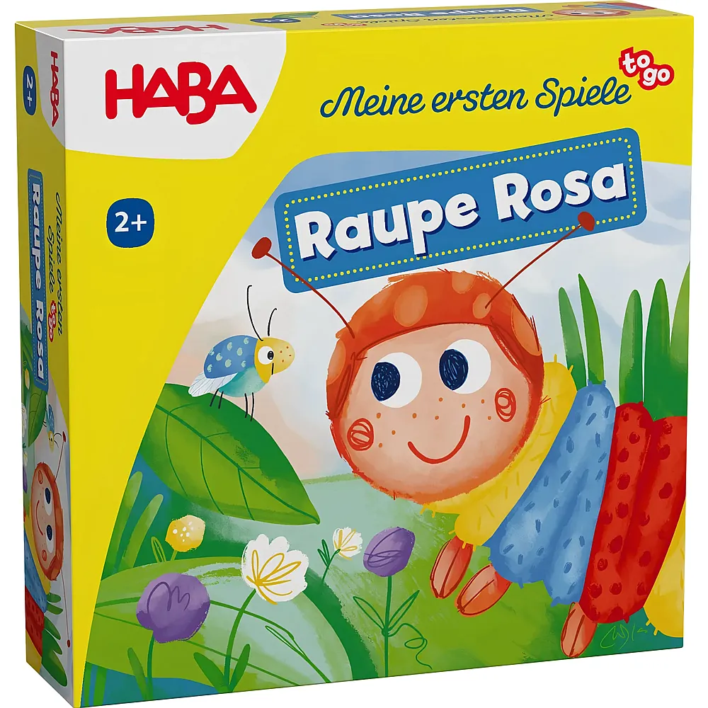 HABA Meine ersten Spiele - Raupe Rosa