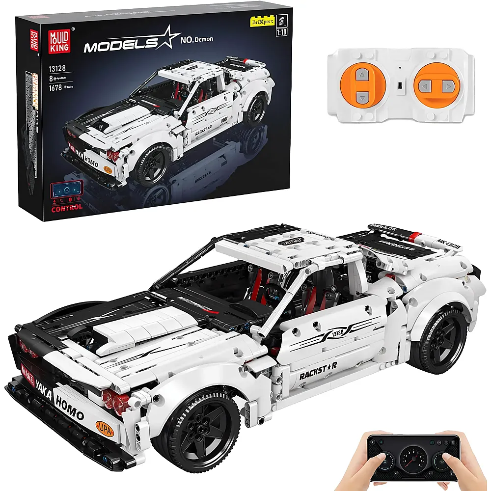 Mould King Models Ferngesteuerter Speed Champion Demon 13028