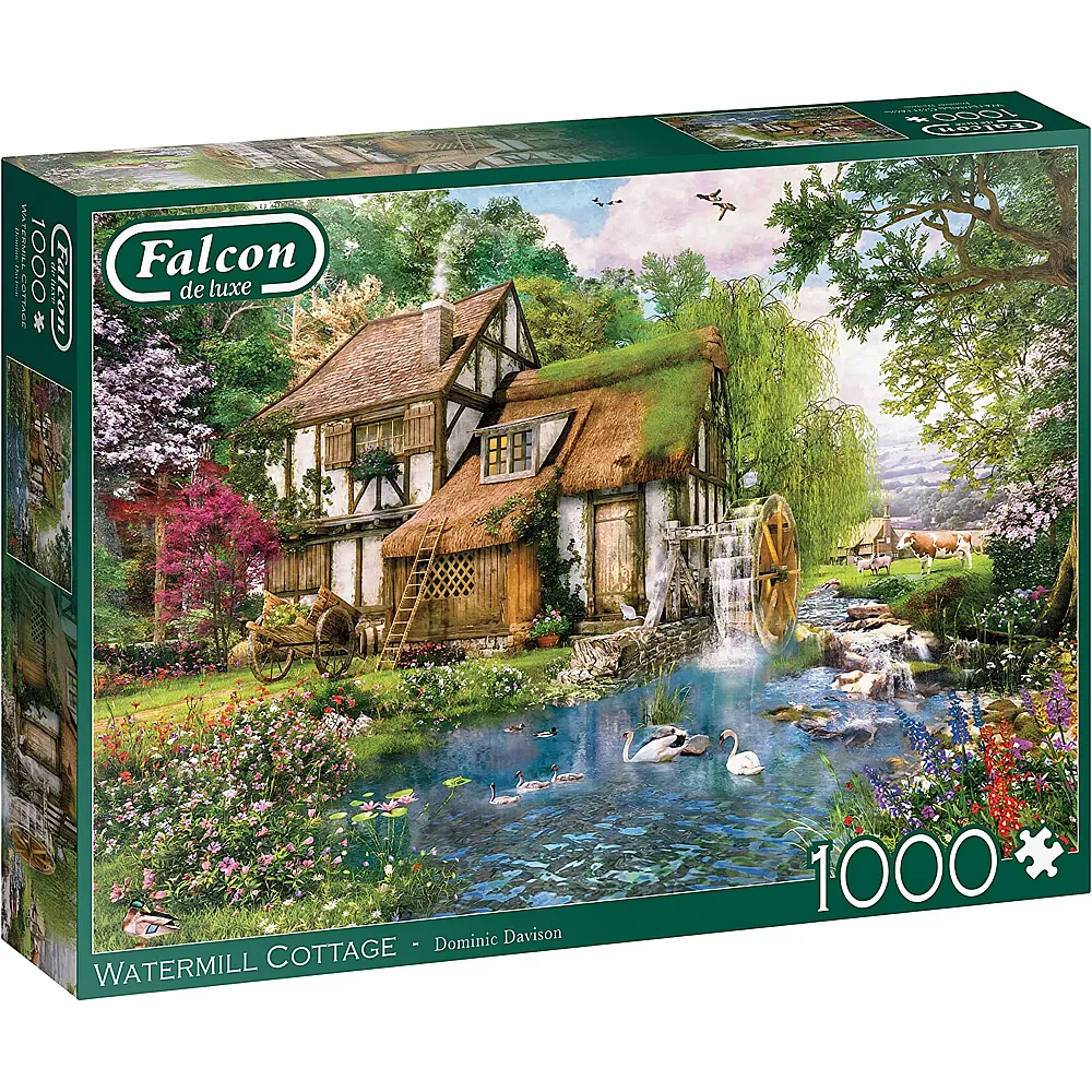 Falcon Puzzle Watermill Cottage 1000Teile