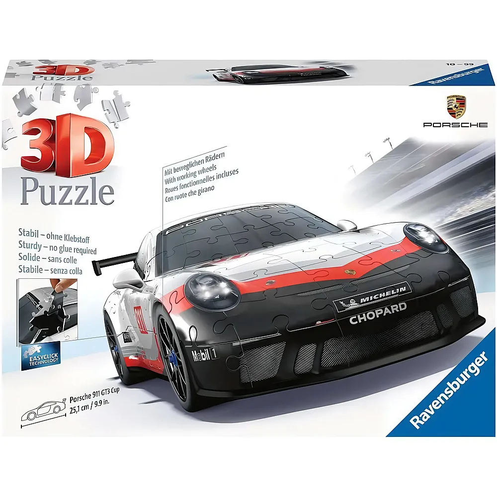 Ravensburger Puzzle Porsche GT3 Cup 136Teile