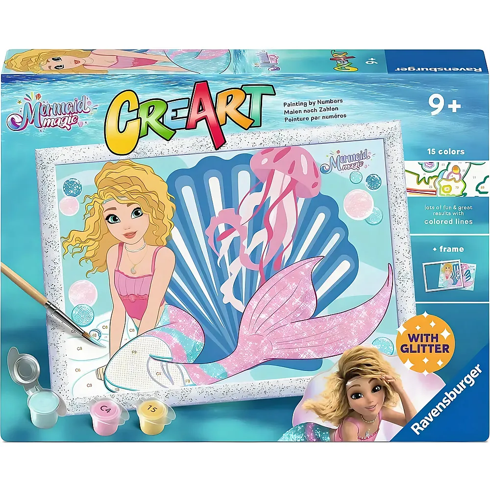 Ravensburger CreArt Malen nach Zahlen Merlinda