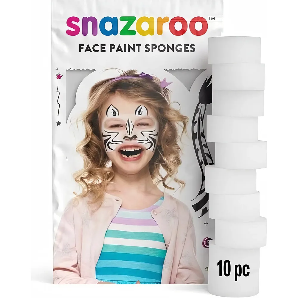 Snazaroo Set 10 Schminkschwmme