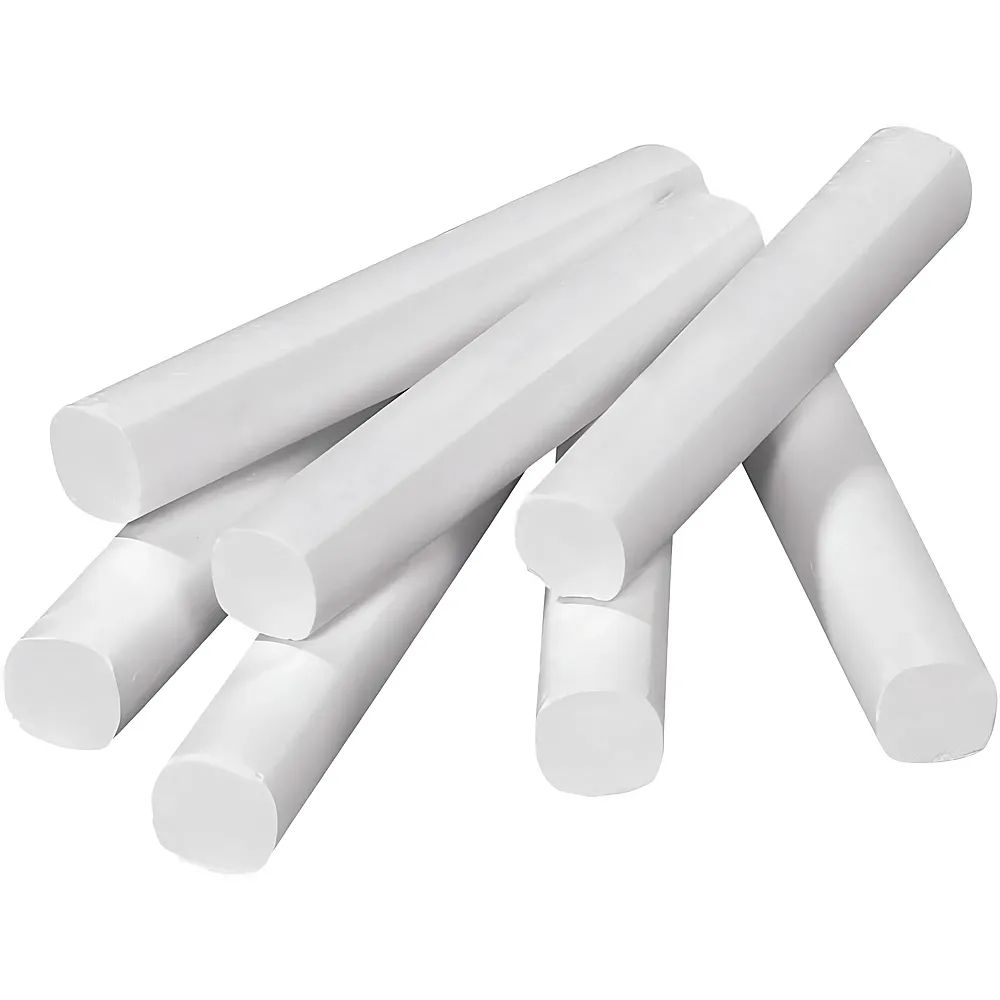 meinspielzeug - Pelikan Wandtafelkreide Weiss 12Teile | Farbe & Kreide
