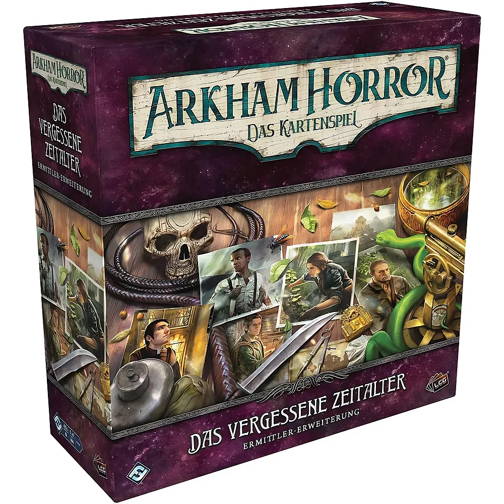 Fantasy Flight Games Arkham Horror LCG Das vergessene Zeitalter, Ermittler-Erweiterung