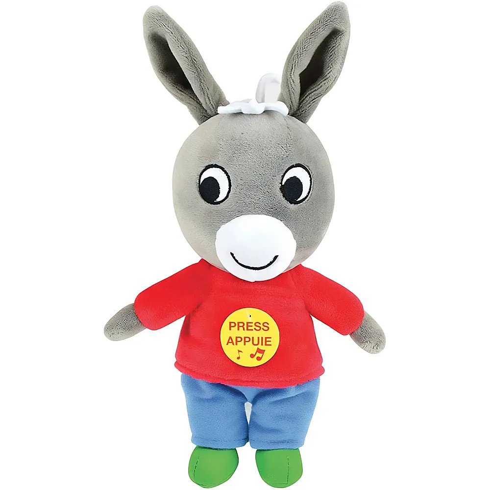 Jemini Esel Trotro mit Musik - 28 cm