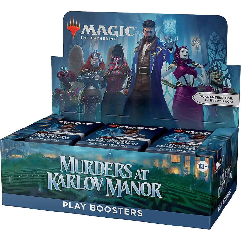 Magic The Gathering Murders at Karlov Manor Play Booster - Englisch - Sammelkarten TCG