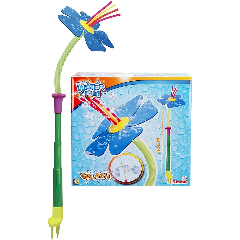 Simba Water Fun Splashy Flower Wassersprinkler - Wasserspielzeug