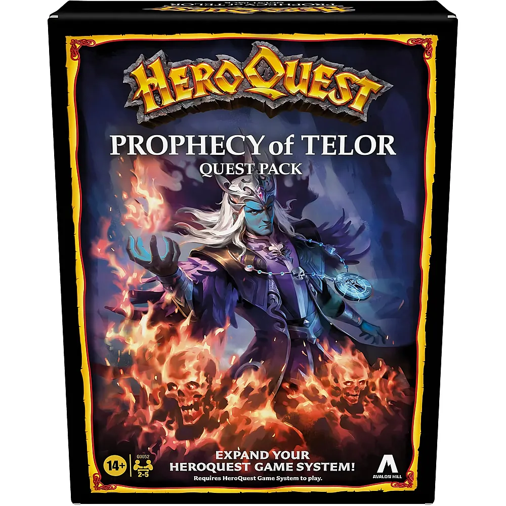 Avalon Hill HeroQuest Prophecy of Telor Quest Pack - English
