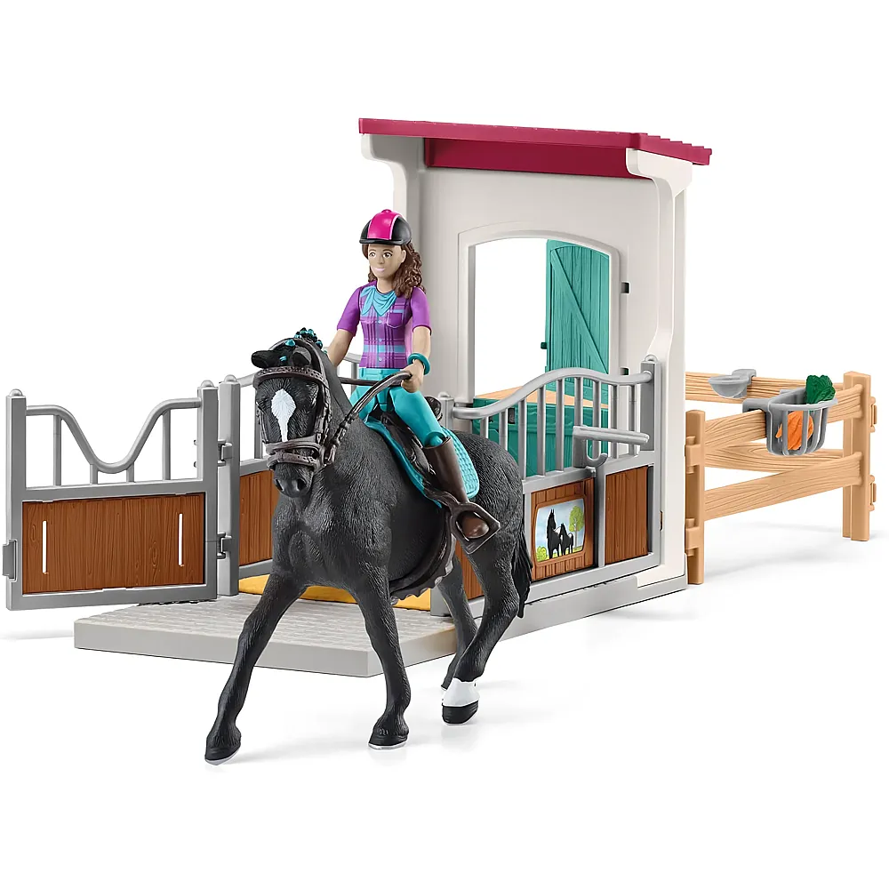 Schleich Horse Club Pferdebox mit Lisa & Storm