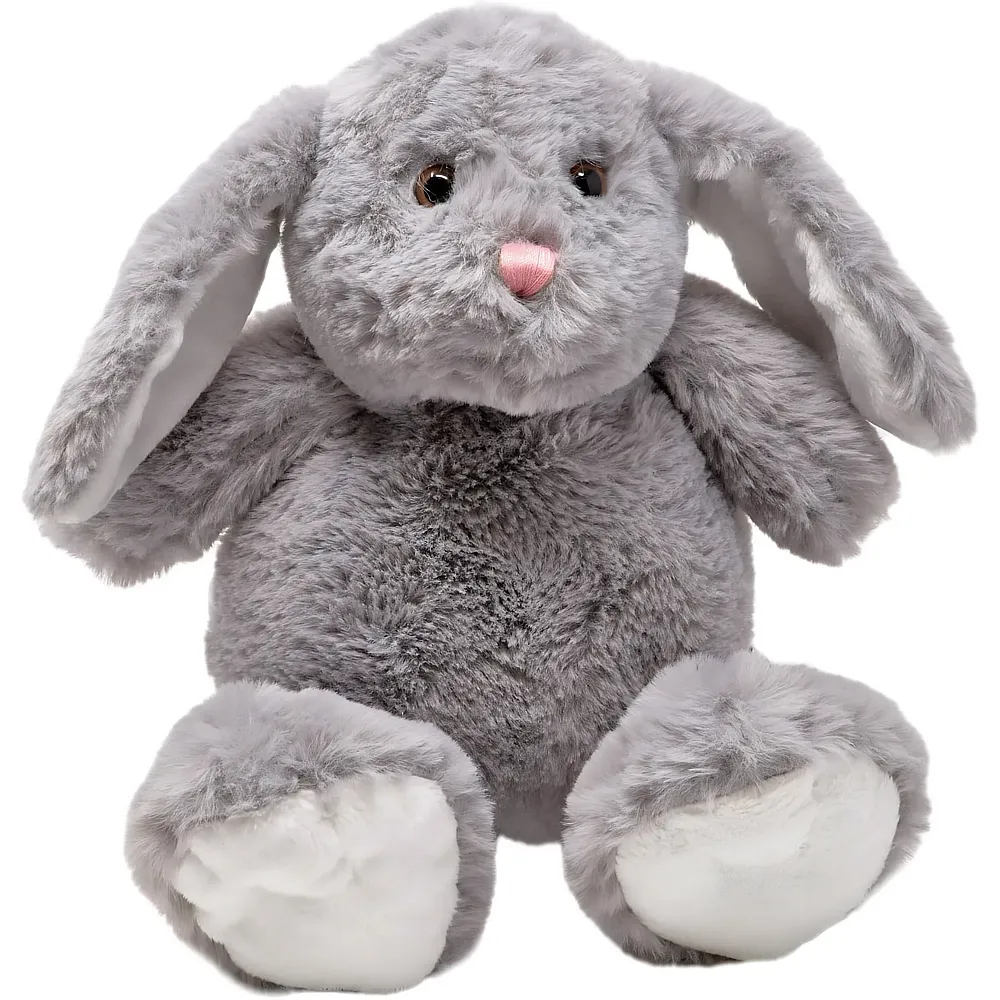 Mollis Kuschelhase Grau - 27 cm | Hasen Pl�sch