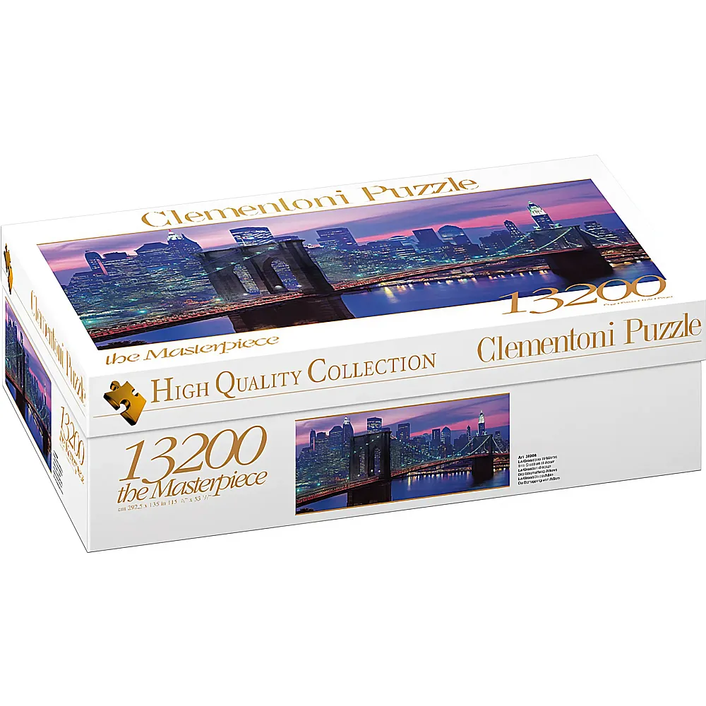Clementoni Puzzle High Quality Collection Panorama New York 13200Teile