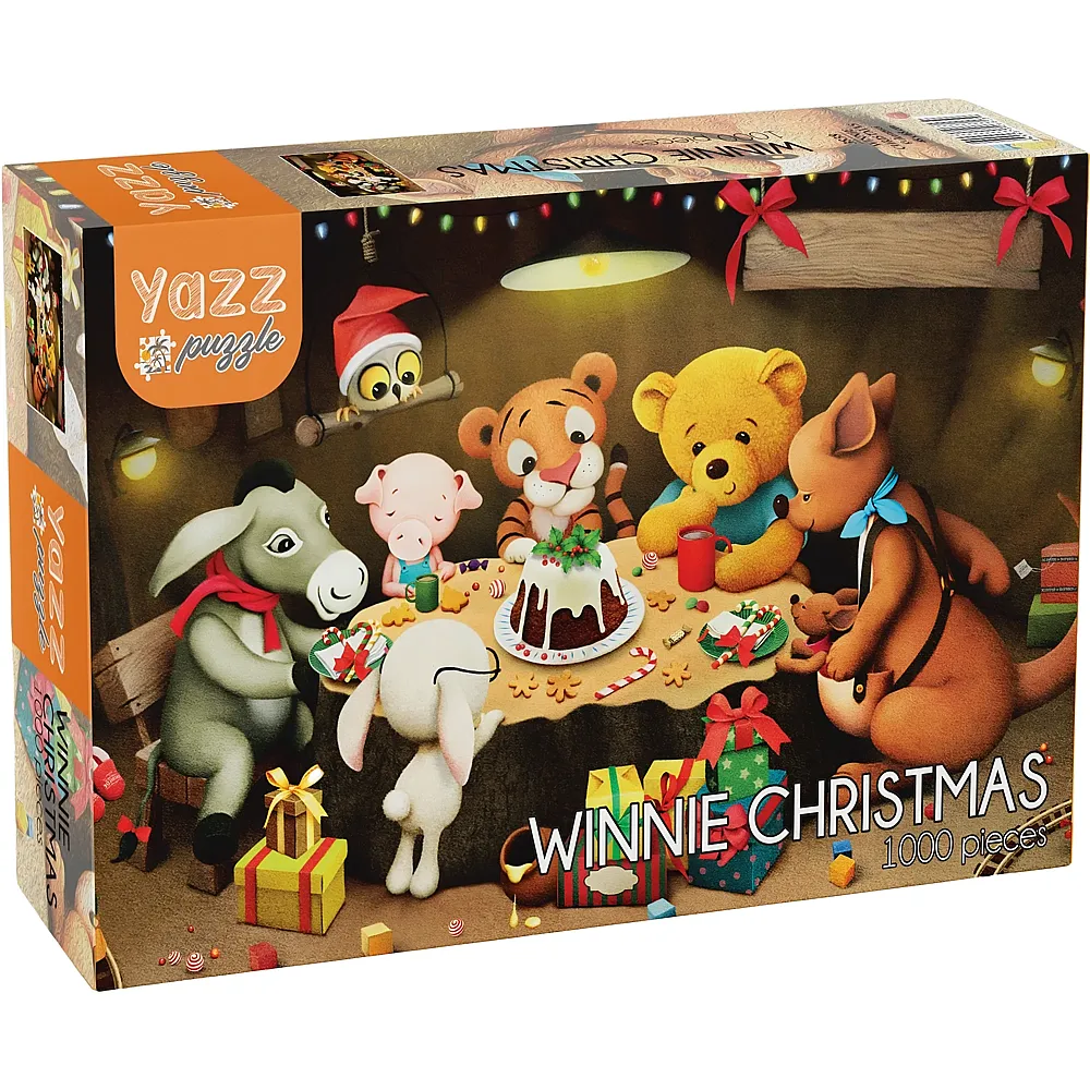 Yazz Puzzle Winnie Christmas 1000Teile