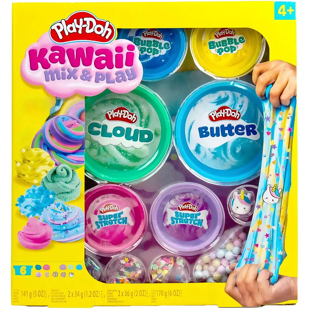 Play-Doh Slime Kawaii Mix & Play