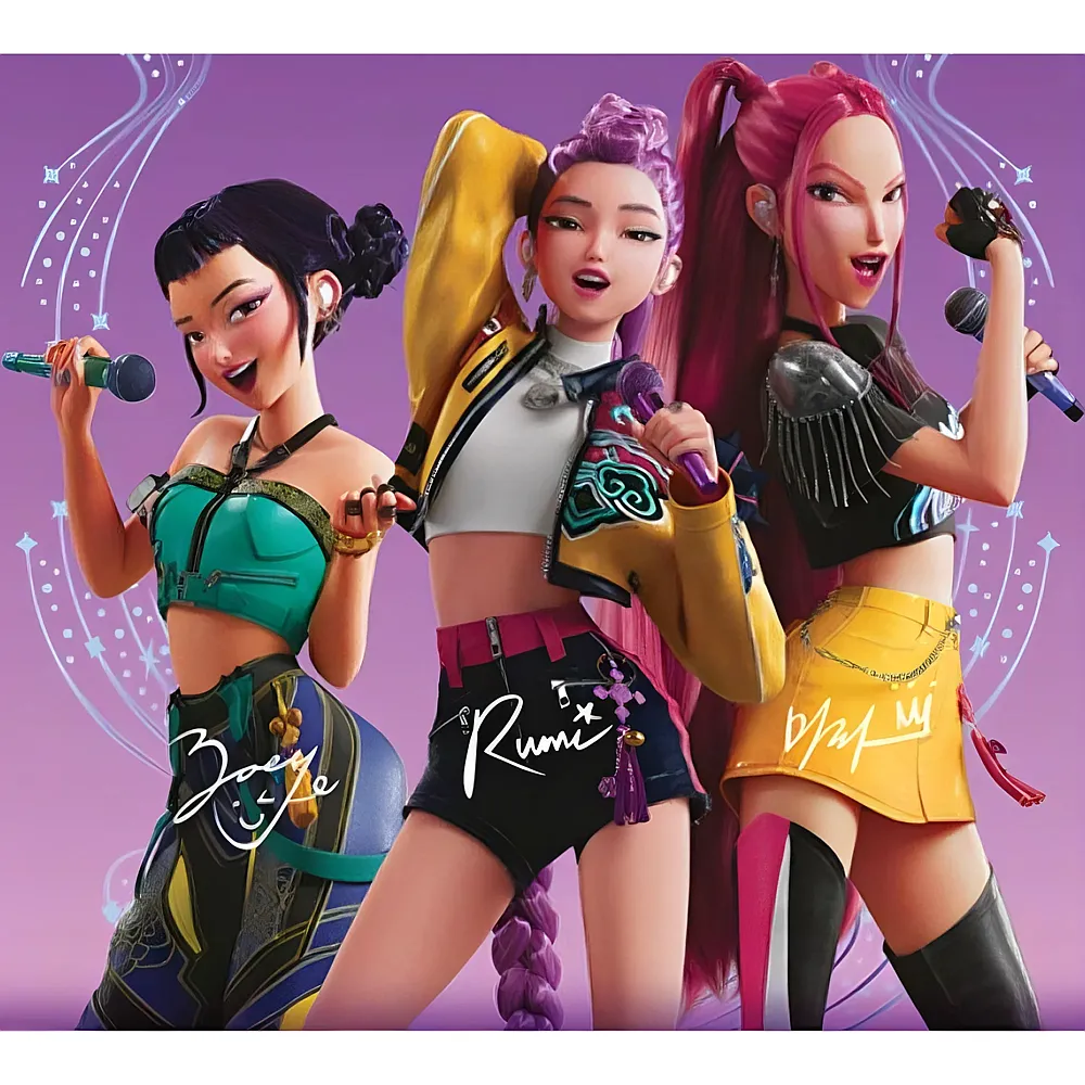 Sombo 4 Partyt�ten K-Pop Demon Hunters aus Papier - Suche