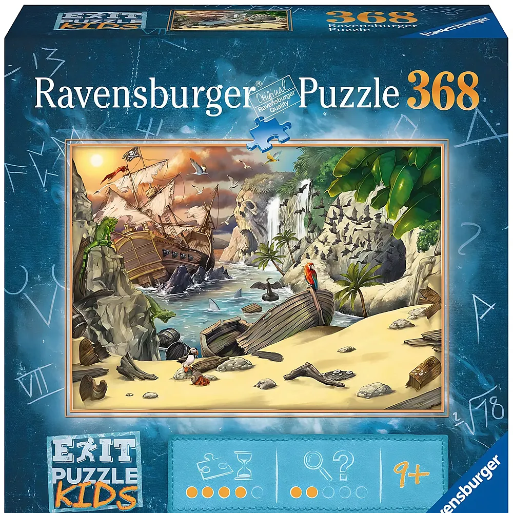 Ravensburger Puzzle Das Piratenabenteuer 368Teile