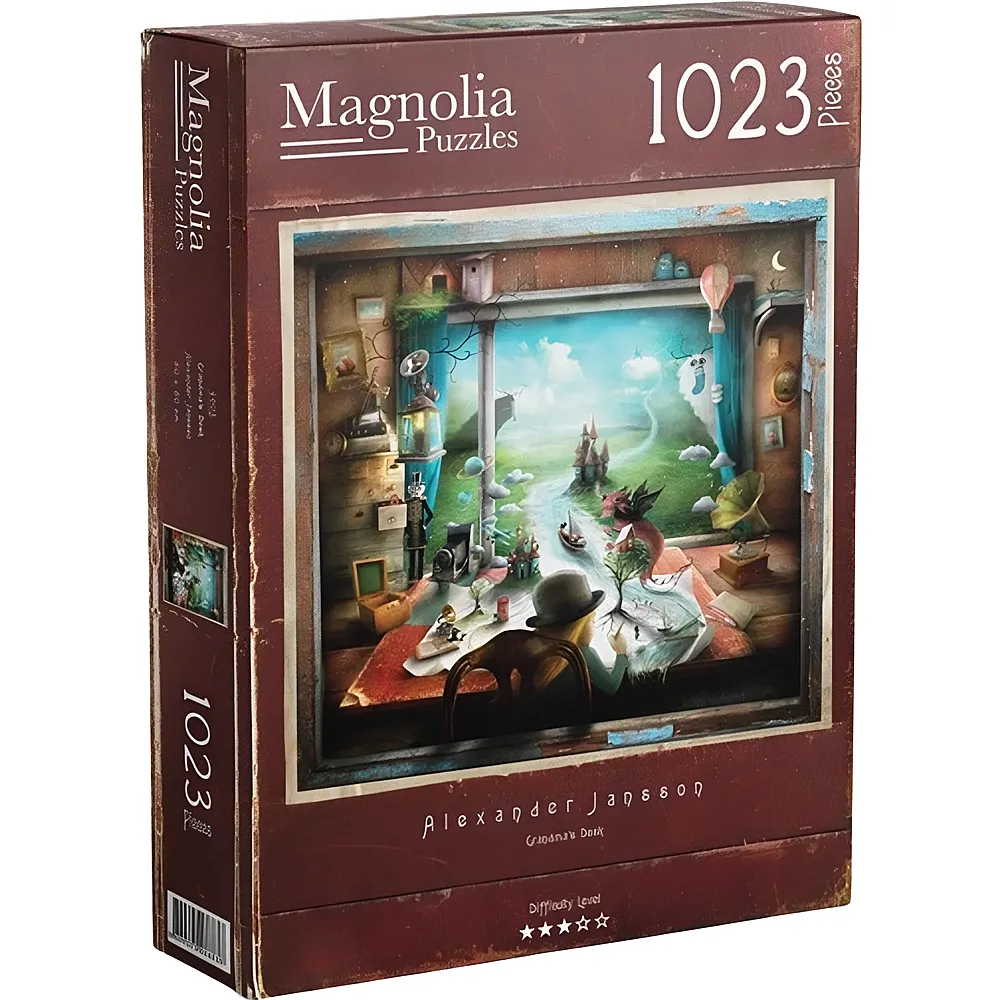 Magnolia Puzzle Alexander Jansson Grandma's Desk - 1023 Teile