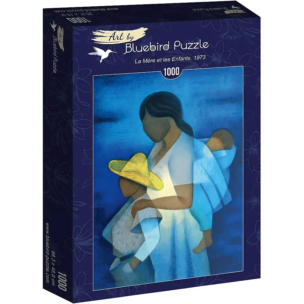 Bluebird Puzzle Louis Toffoli La M�re et les Enfants, 1973 - 1000 Teile