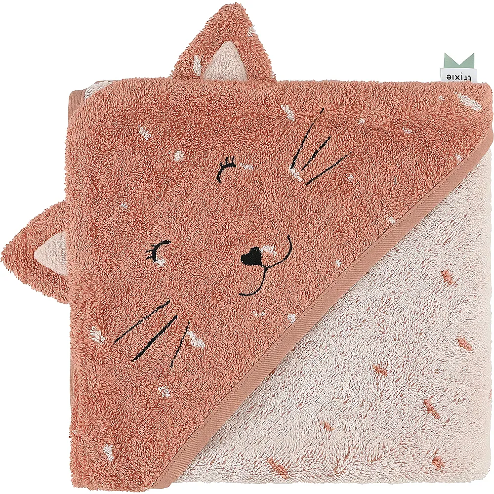 Trixie Mrs. Katze Kapuzenbadetuch 75x75cm