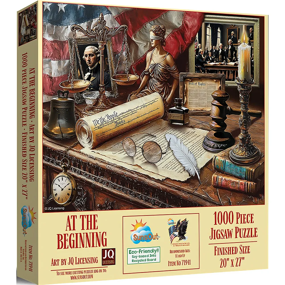 SunsOut Puzzle JQ Licensing Am Anfang - 1000 Teile