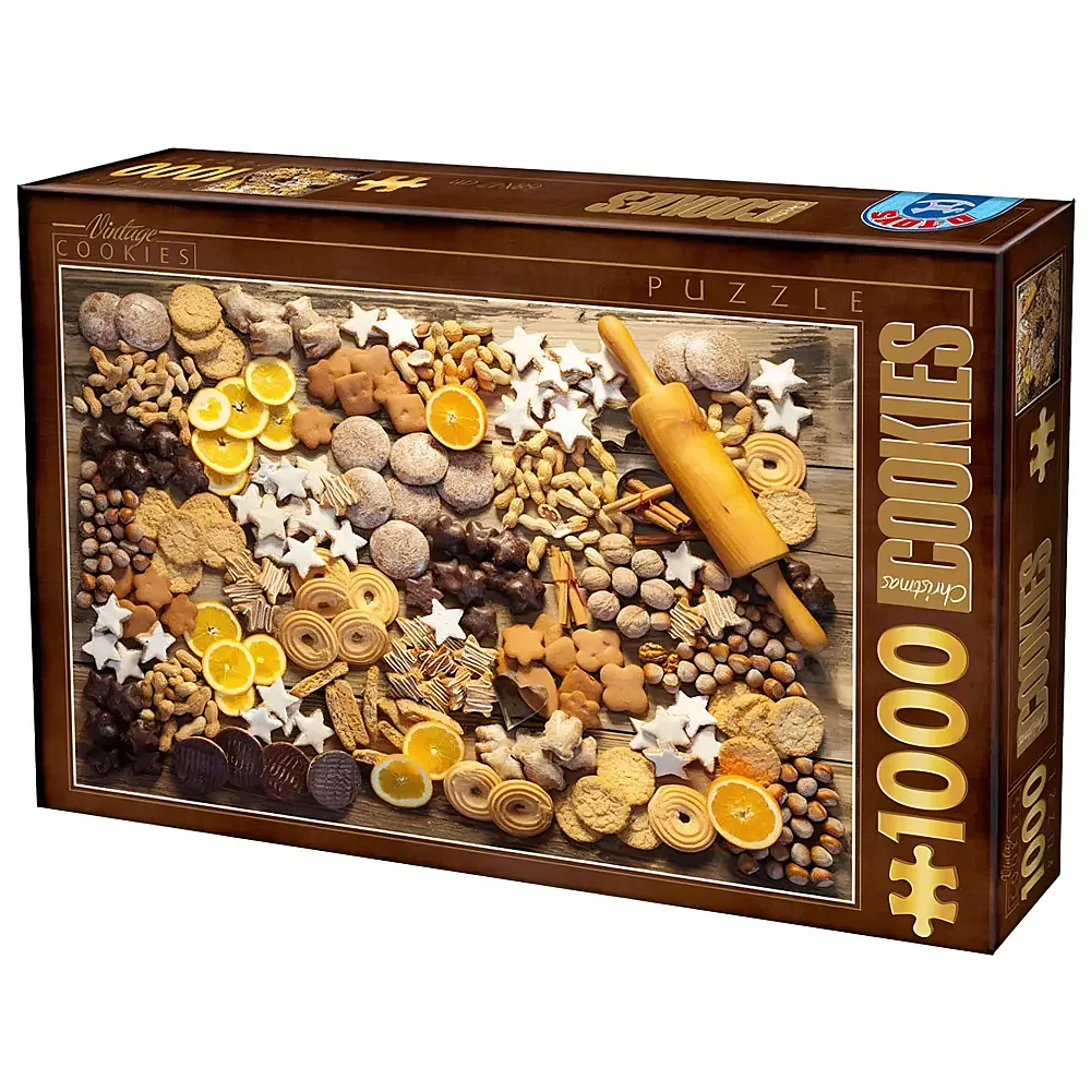 DToys Puzzle Vintage Poster - 1000 Teile