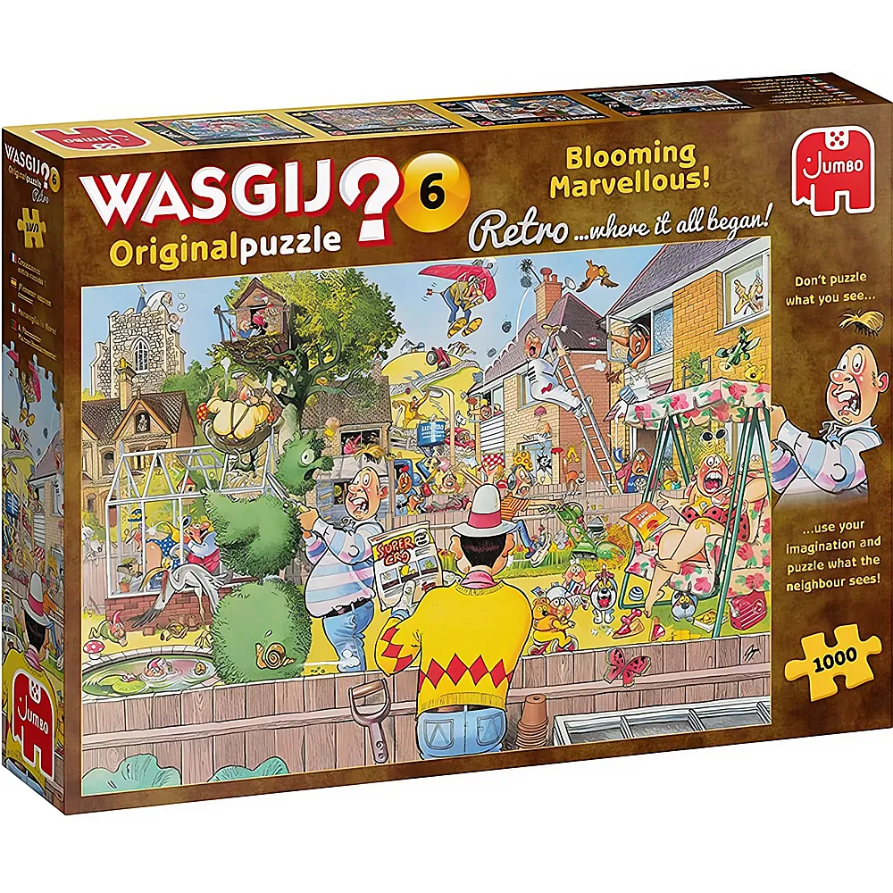 Jumbo Puzzle Original WASGIJ Bl�hende Pracht - 1000 Teile
