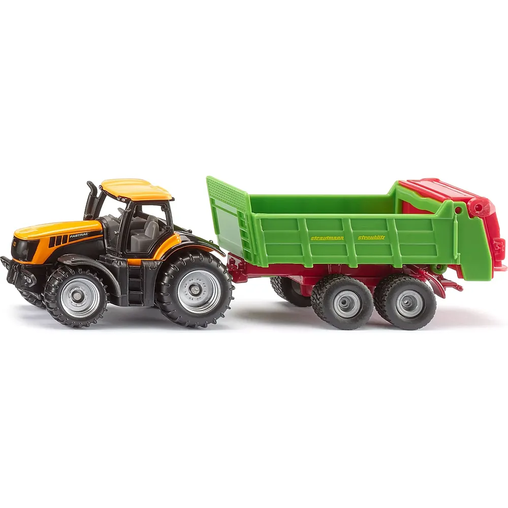 Siku JCB mit Strautmann Universalstreuer