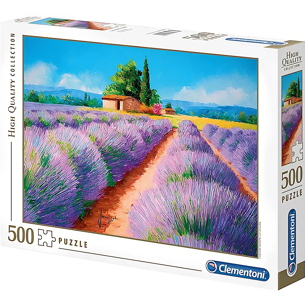 Clementoni Puzzle High Quality Collection Lavendelfeld
