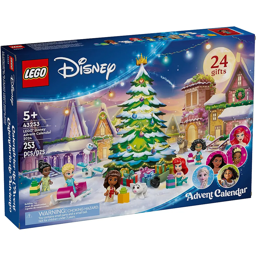 LEGO Disney Princess Adventskalender 2024 43253
